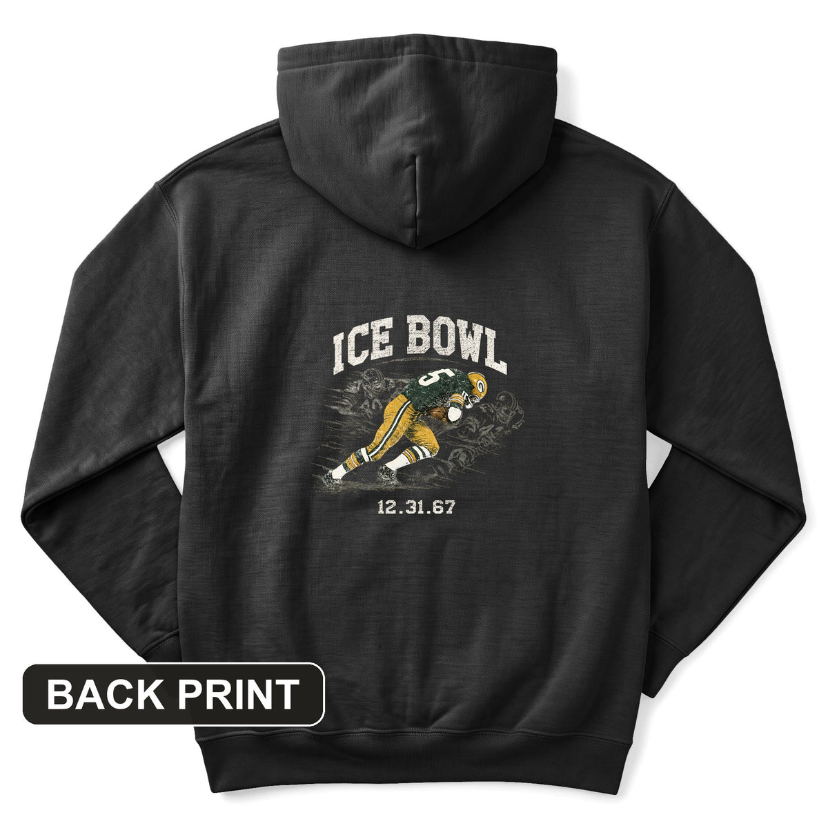Ice Bowl Back Print Hoodie