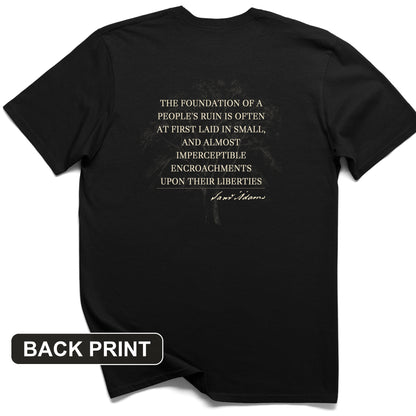 Imperceptible Encroachments Back Print T-Shirt