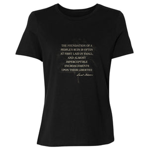 Imperceptible Encroachments Women's T-Shirt