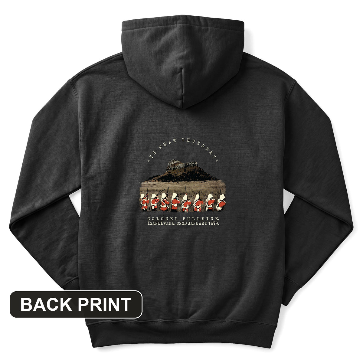 Isandlwana Back Print Hoodie