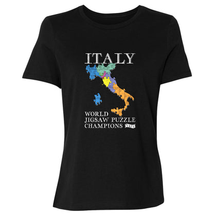 Italy Jigsaw Puzzle Women's T-Shirt