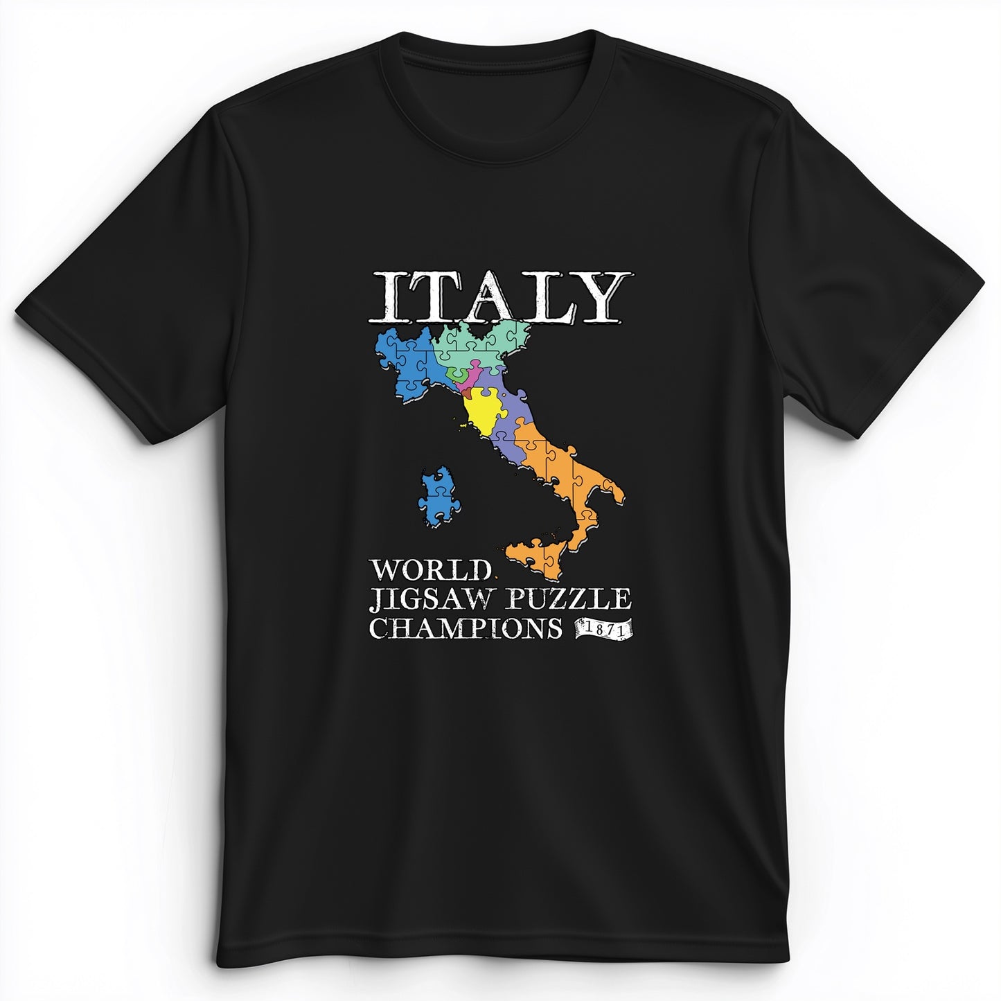 Italy Jigsaw Puzzle Premium Tee