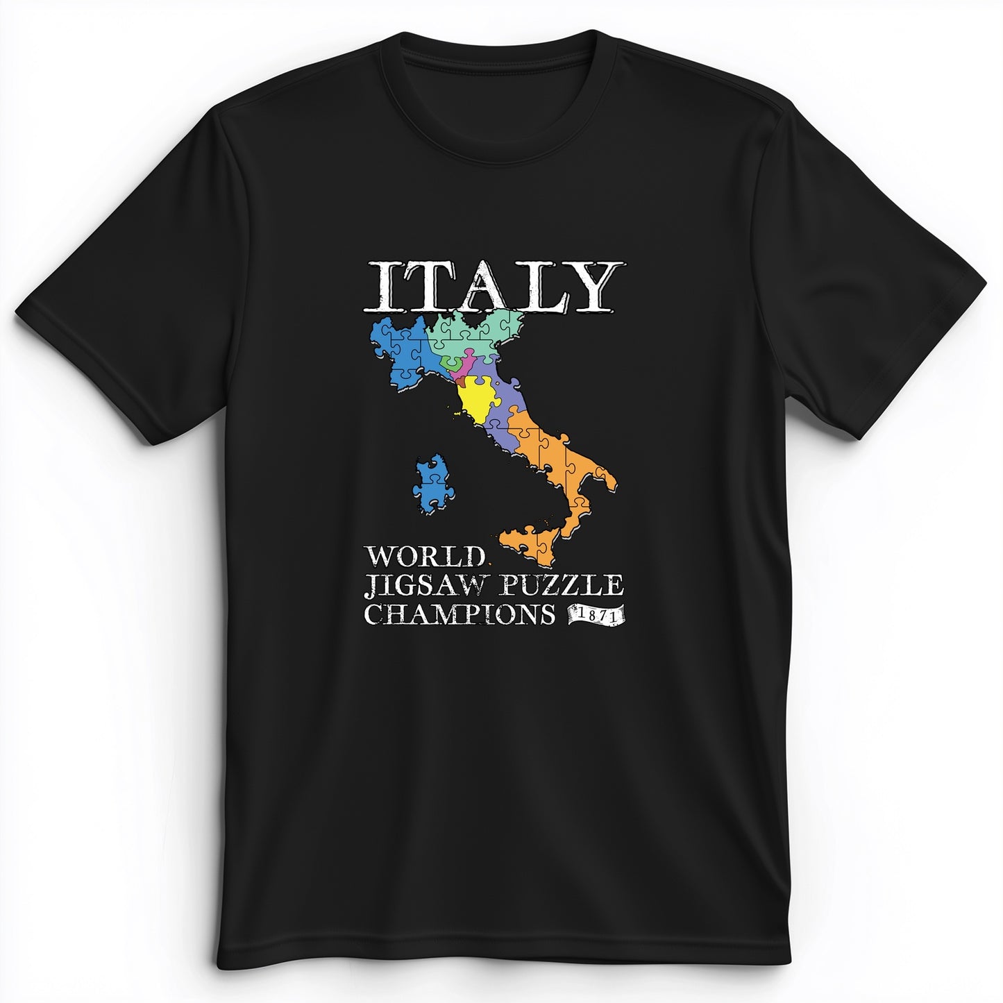 Italy Jigsaw Puzzle Premium Tee