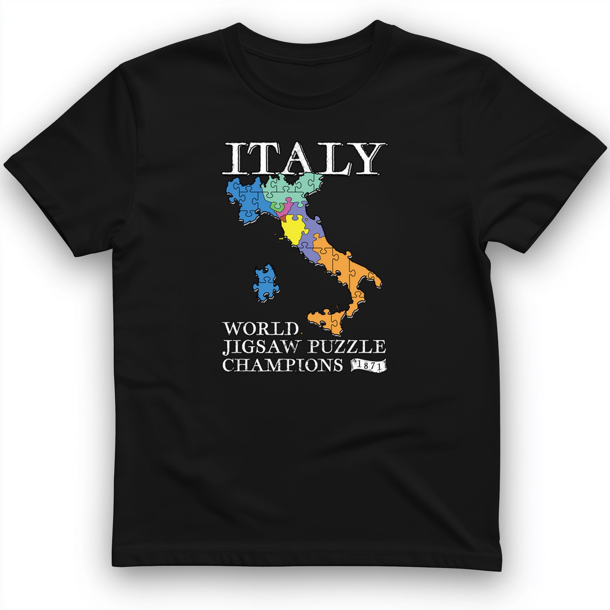 Italy Jigsaw Puzzle T-Shirt