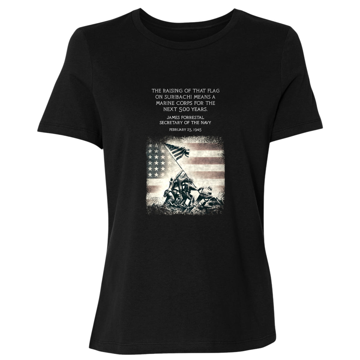 Iwo Jima Flag Women's T-Shirt