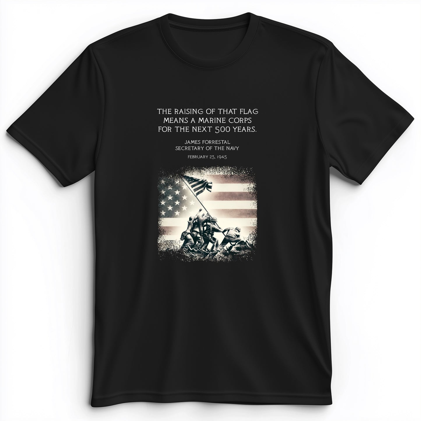 Iwo Jima Flag Premium Tee