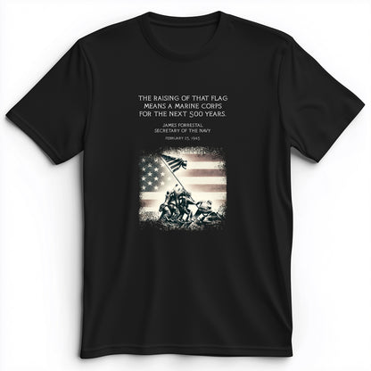 Iwo Jima Flag Premium Tee