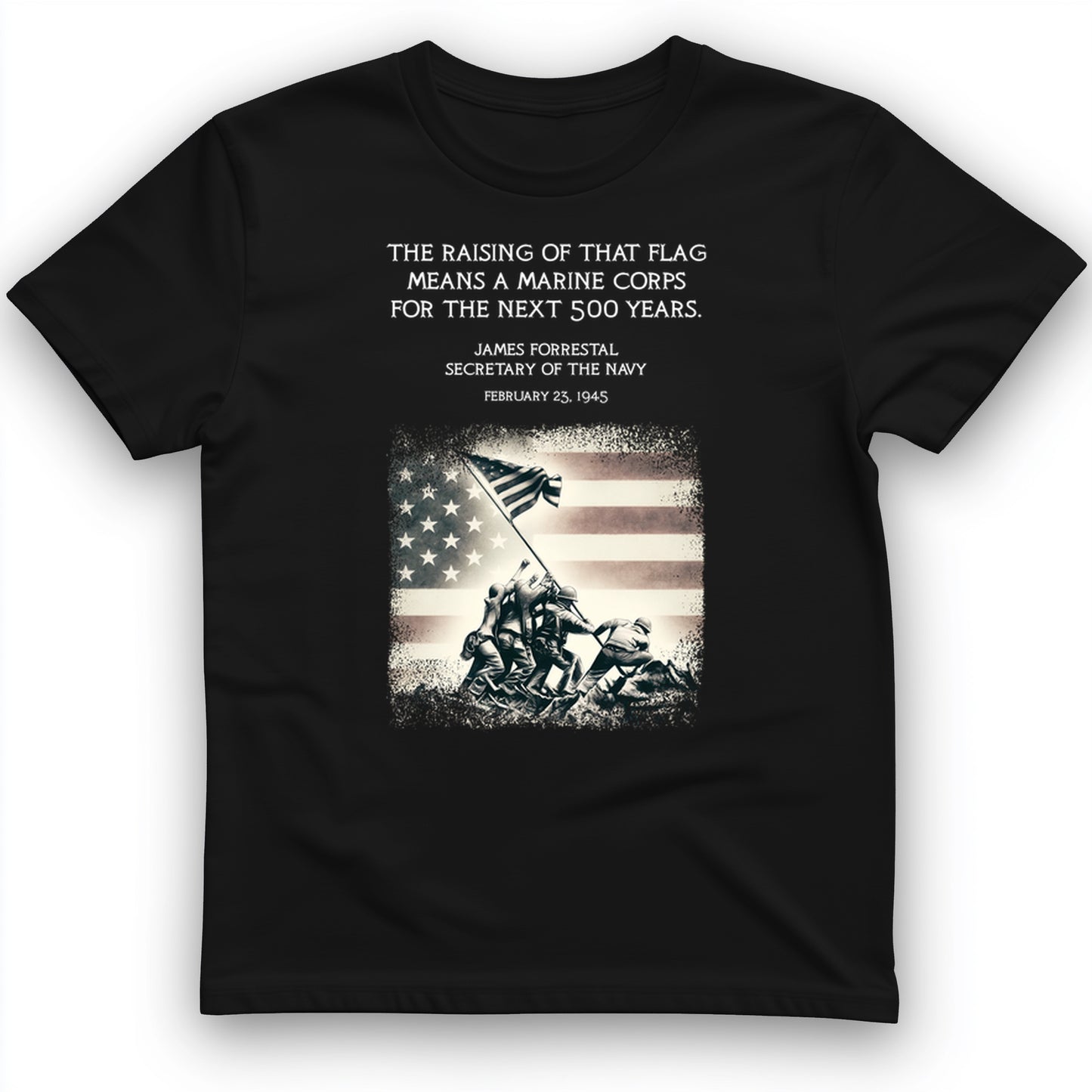 Iwo Jima Flag T-Shirt