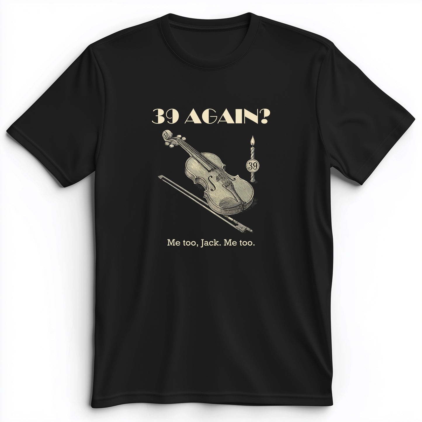 Jack Benny 39 Again Premium Tee