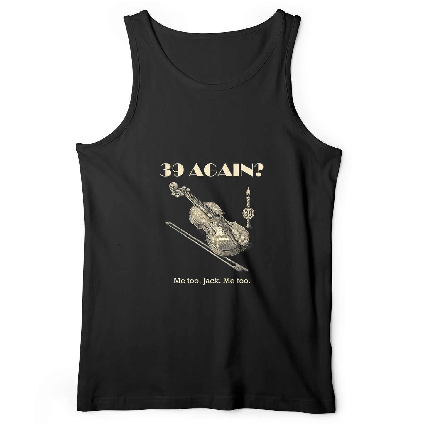 Jack Benny 39 Again Tank Top