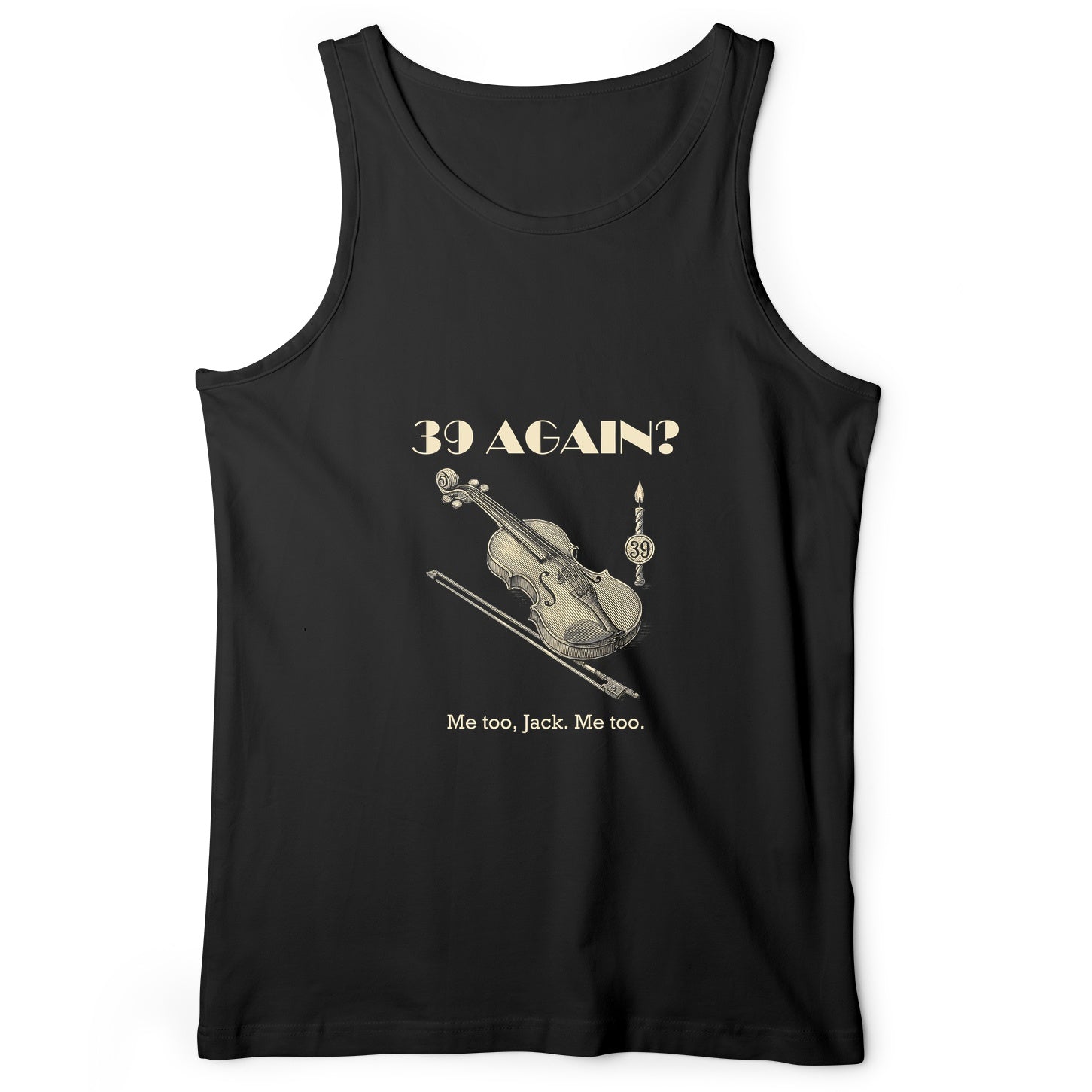 Jack Benny 39 Again Tank Top
