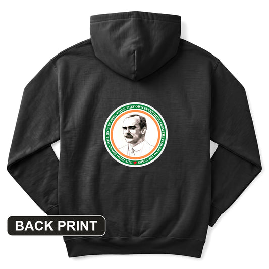 James Connolly Back Print Hoodie