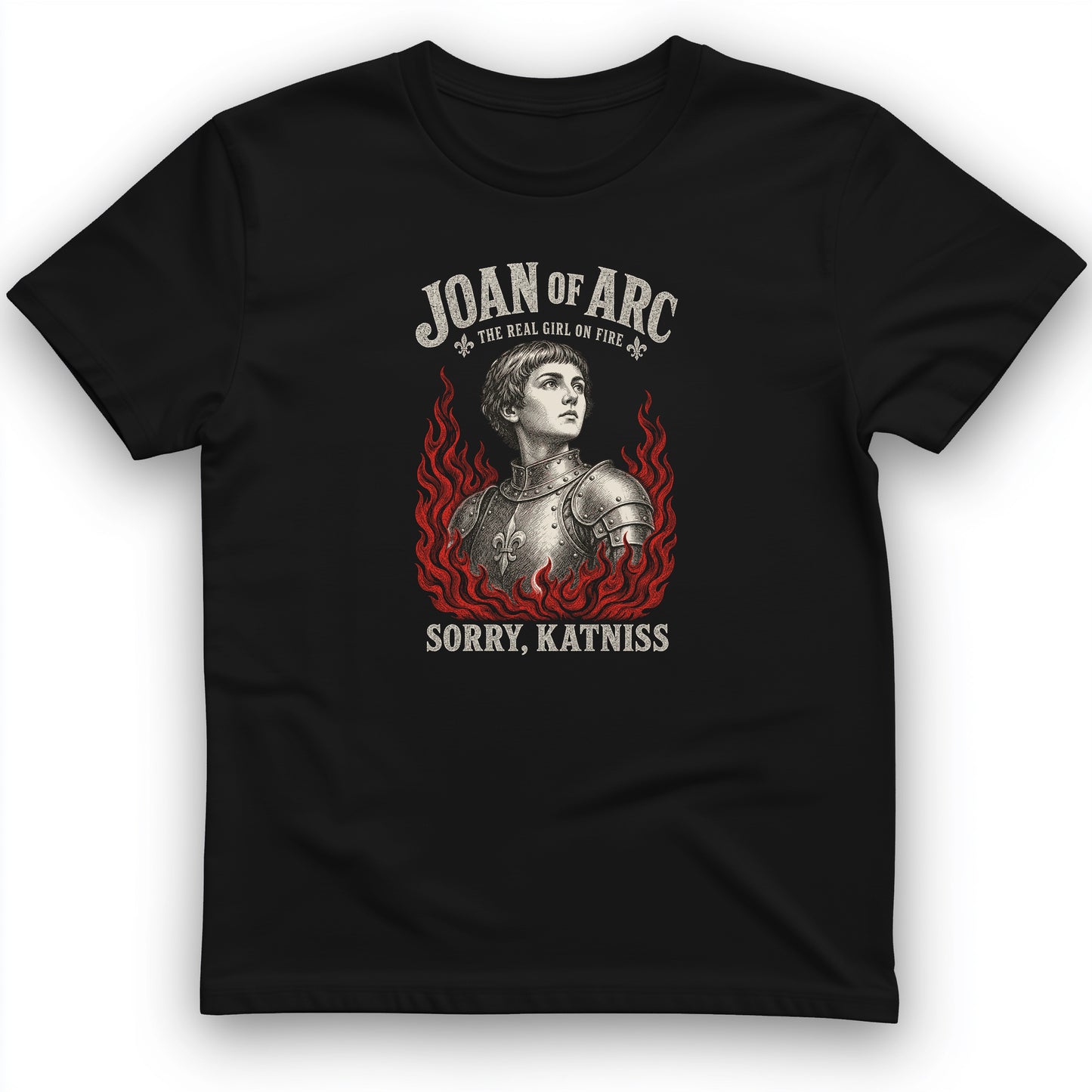 Joan of Arc Girl on Fire T-Shirt
