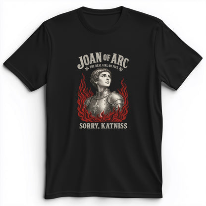 Joan of Arc Girl on Fire Premium Tee