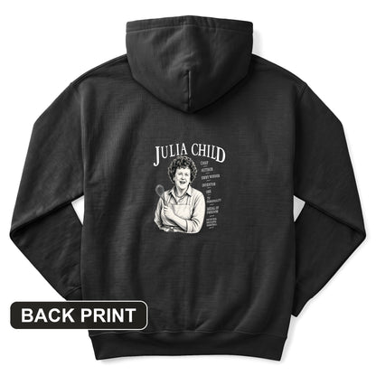 Julia Child Back Print Hoodie
