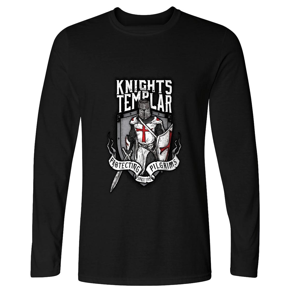 Knights Templar Long Sleeve T-Shirt