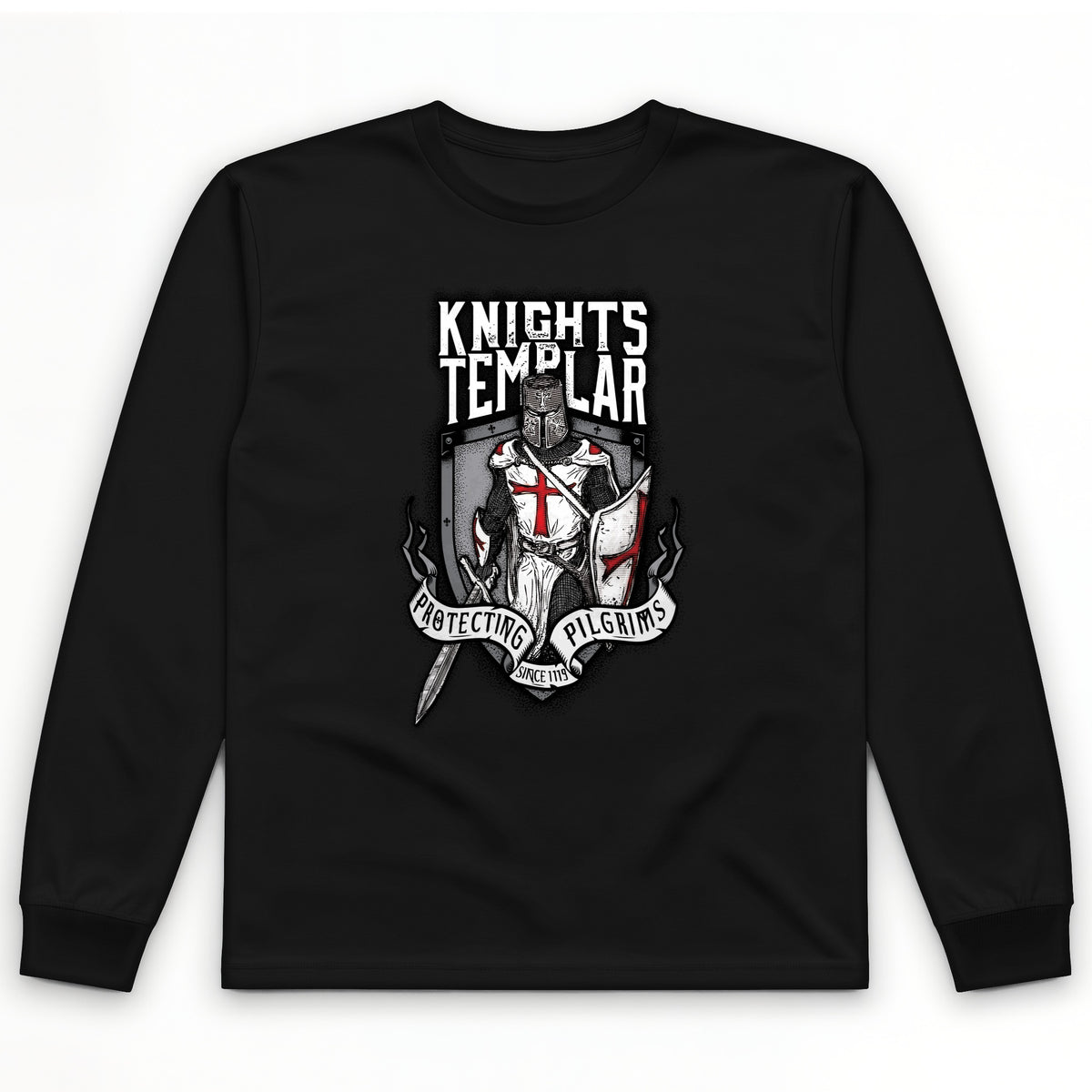 Knights Templar Long Sleeve T-Shirt