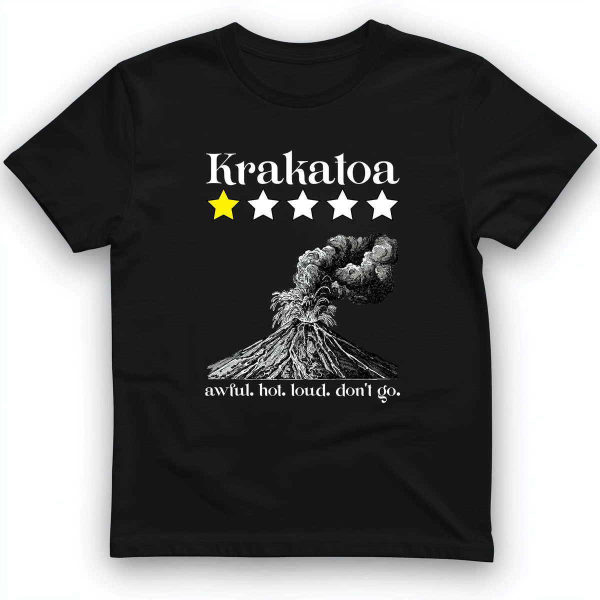 Krakatoa 1 Star T-Shirt