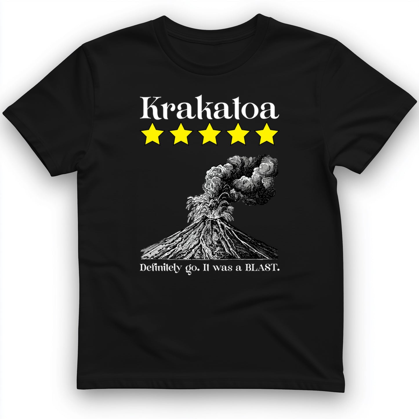 Krakatoa 5 Star T-Shirt