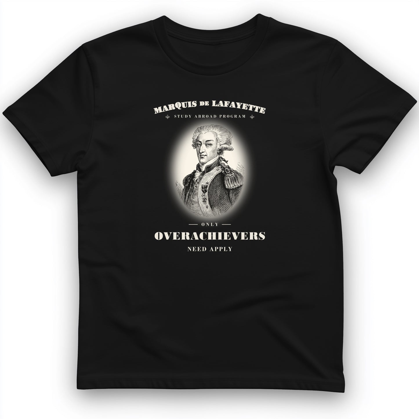 Marquis de Lafayette Study Abroad Program T-Shirt