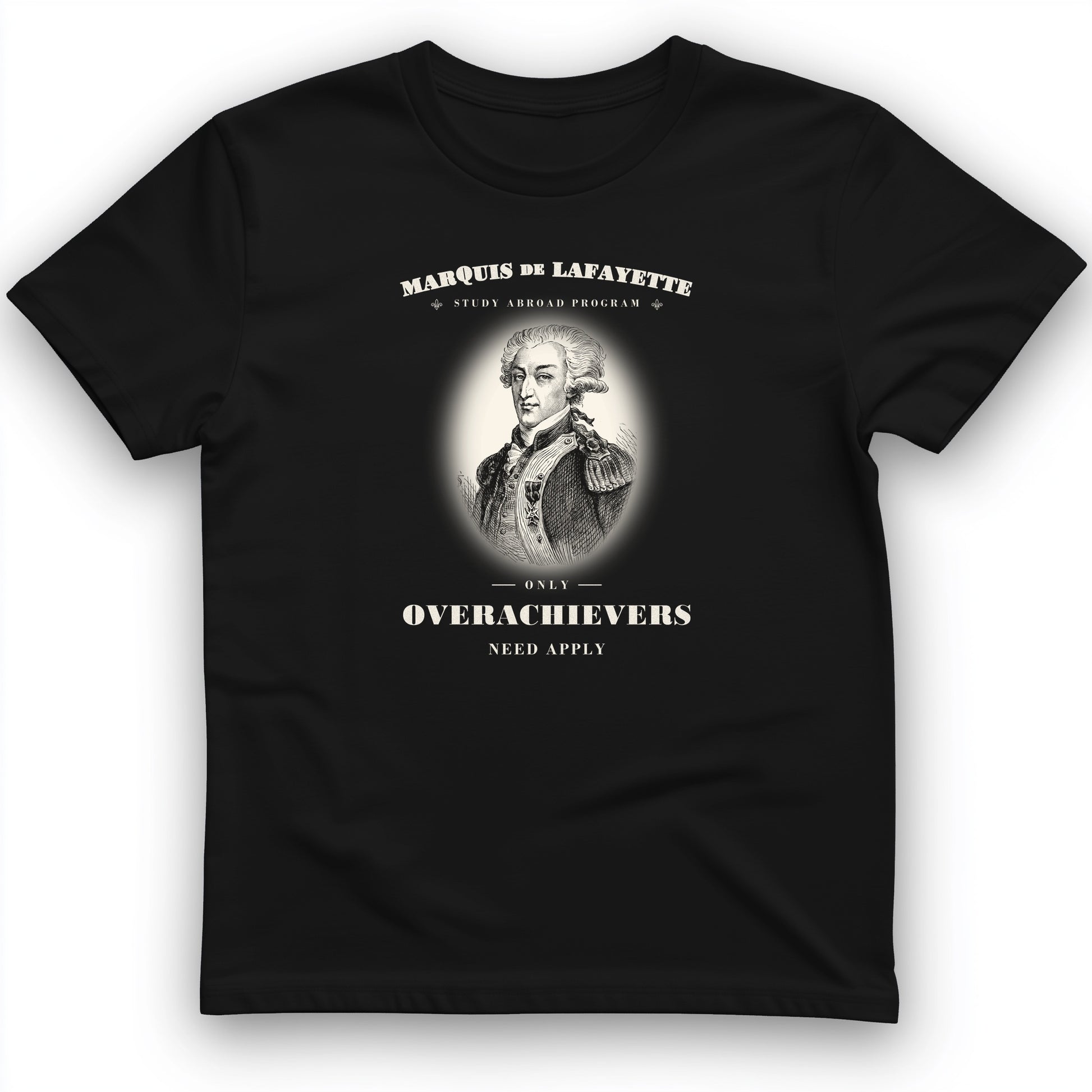 Marquis de Lafayette Study Abroad Program T-Shirt