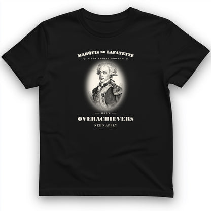 Marquis de Lafayette Study Abroad Program T-Shirt