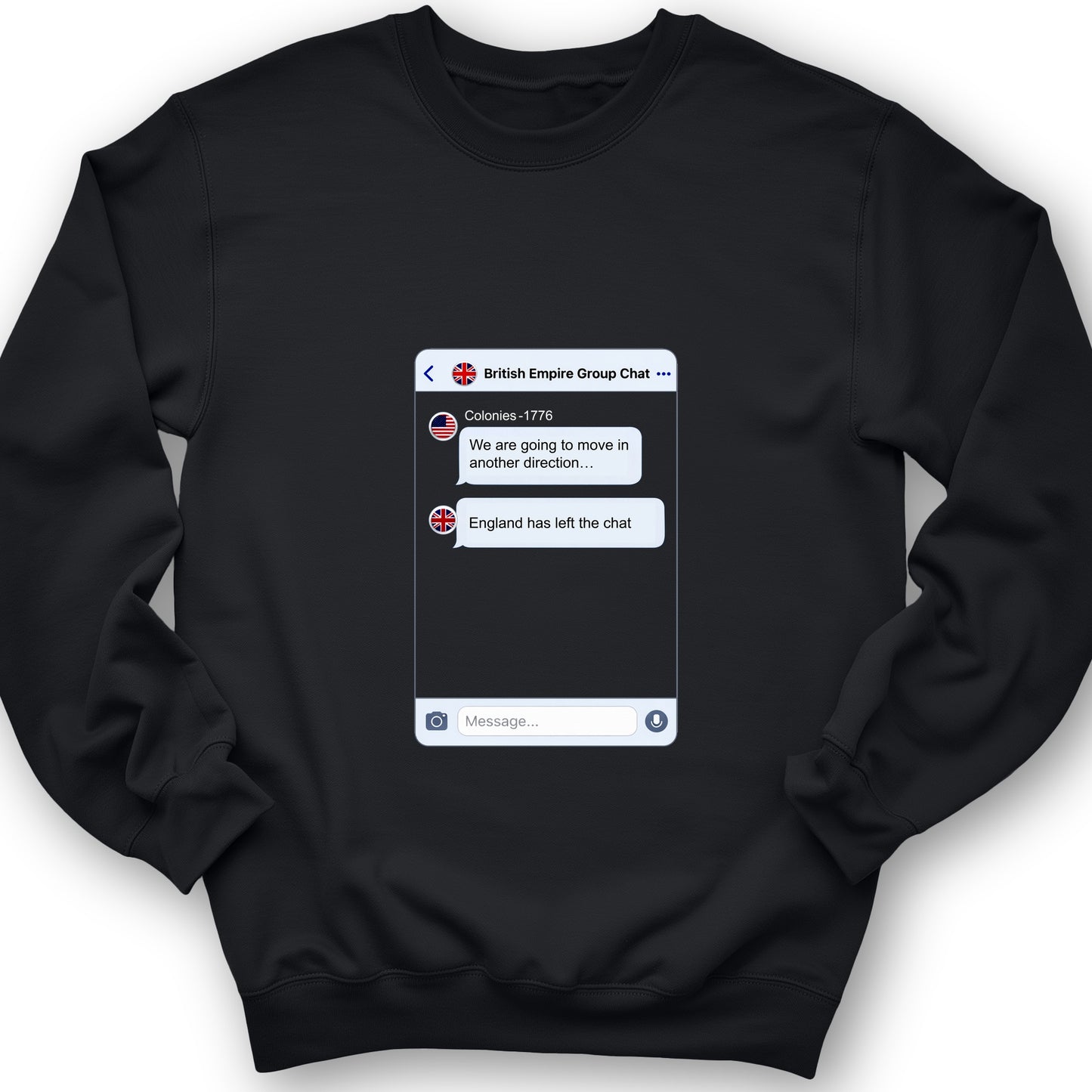 Left the Chat Sweatshirt