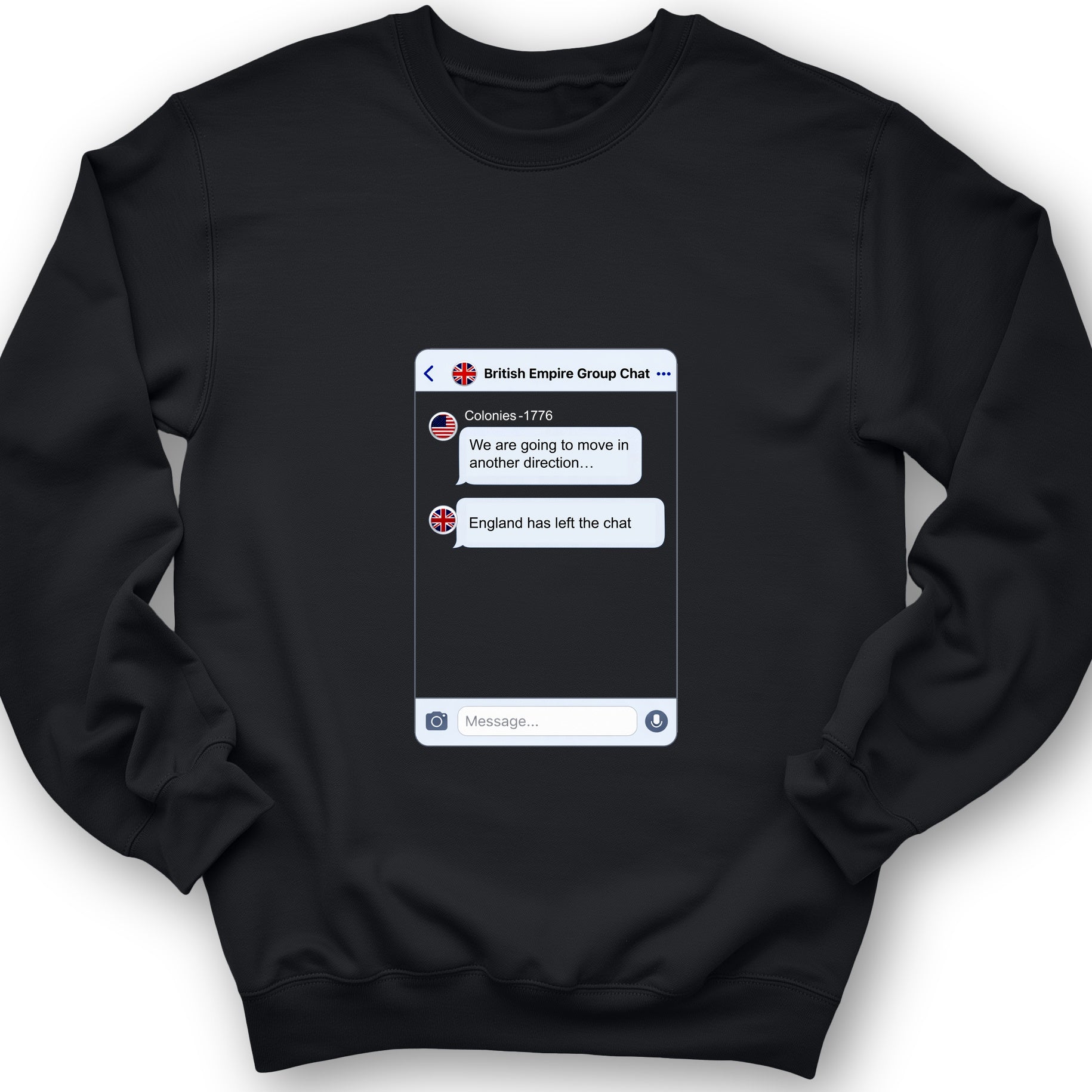 Left the Chat Sweatshirt