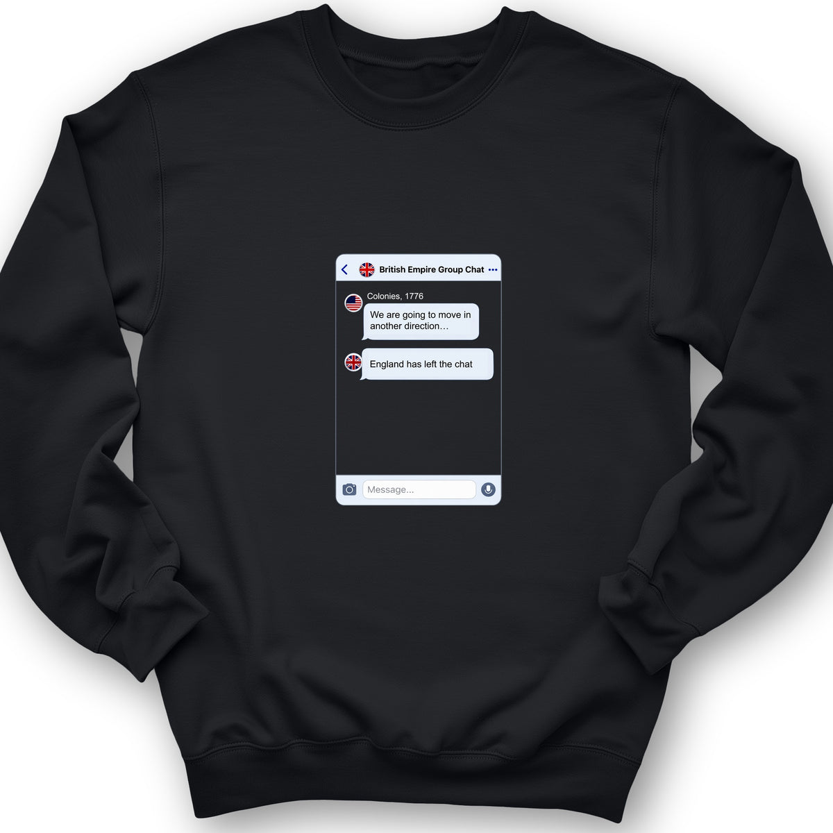 Left the Chat Crewneck