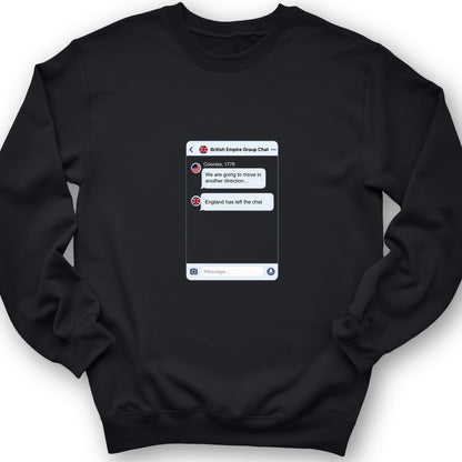 Left the Chat Crewneck