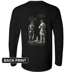 Lewis and Clark Prairie Dog Back Print Long Sleeve T-Shirt