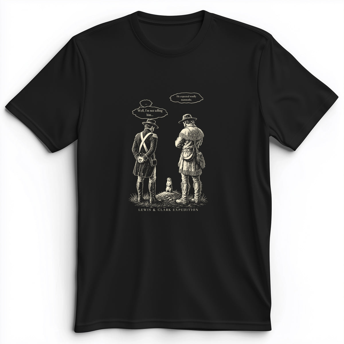 Lewis and Clark Prairie Dog Premium Tee