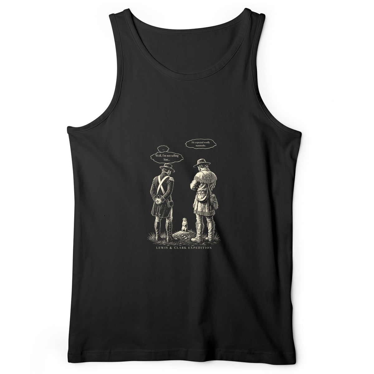 Lewis and Clark Prairie Dog Tank Top