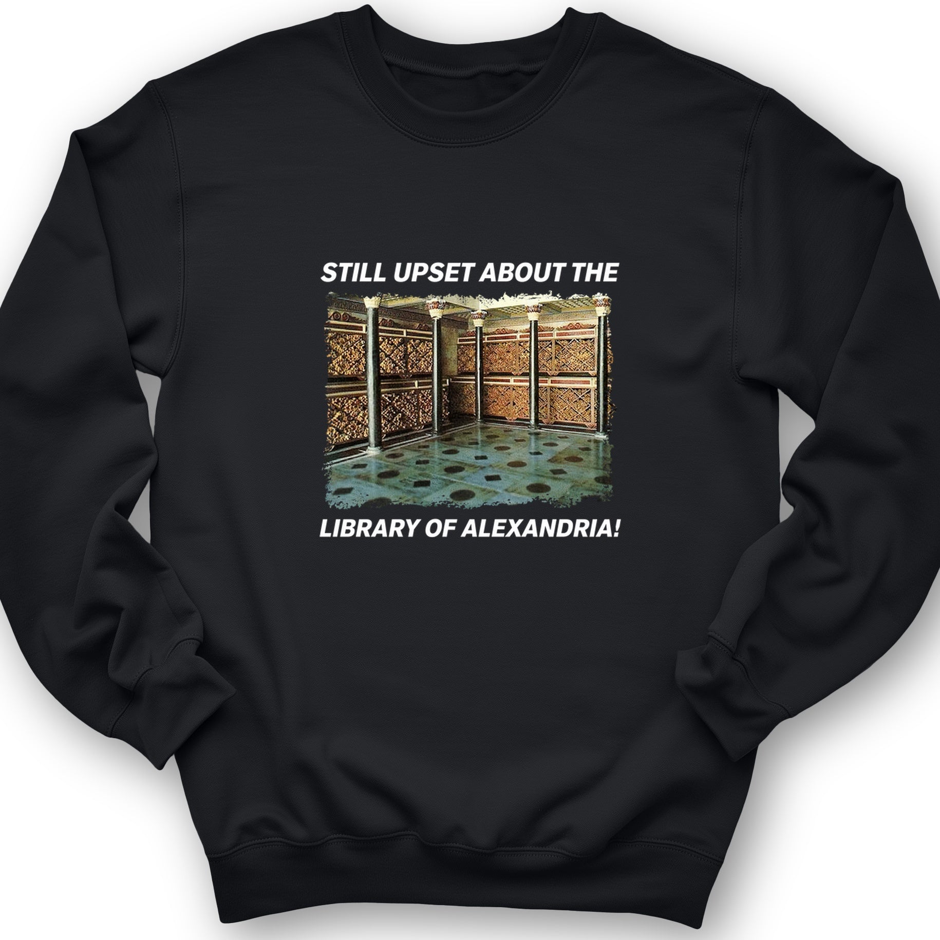 Library Of Alexandria Crewneck