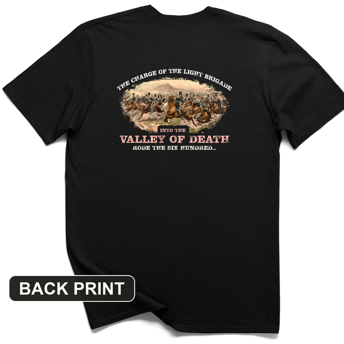 Light Brigade Back Print T-Shirt