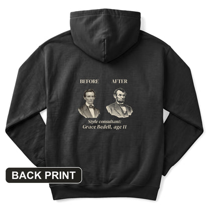 Lincoln Style Consultant Grace Bedell Back Print Hoodie