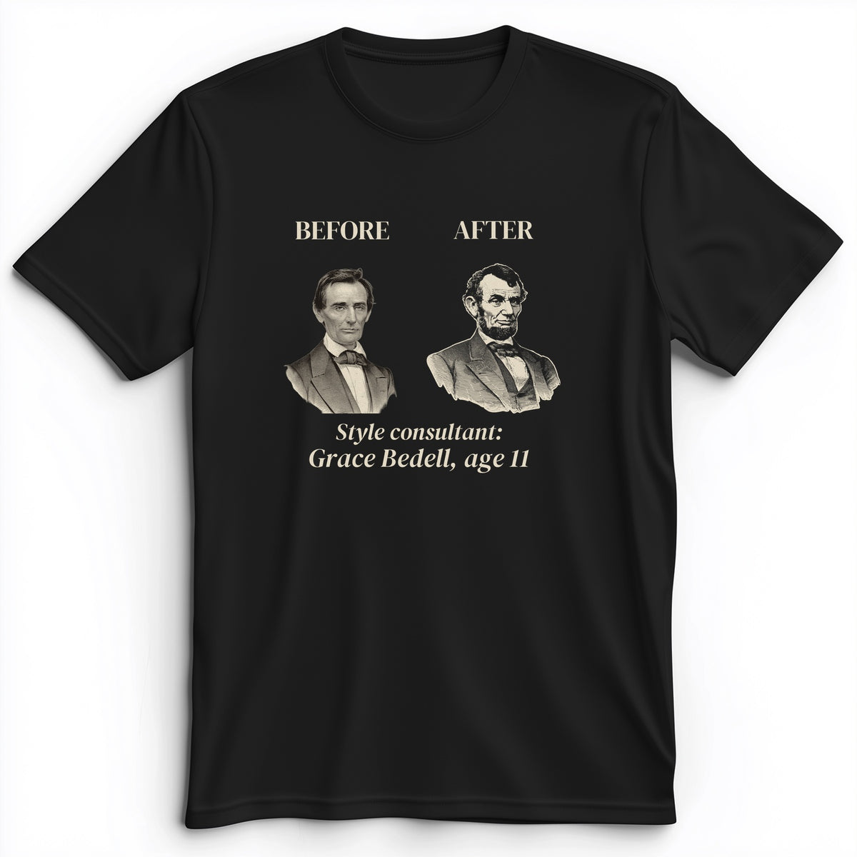 Lincoln Style Consultant Grace Bedell Premium Tee