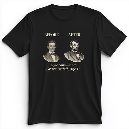 Lincoln Style Consultant Grace Bedell Premium Tee
