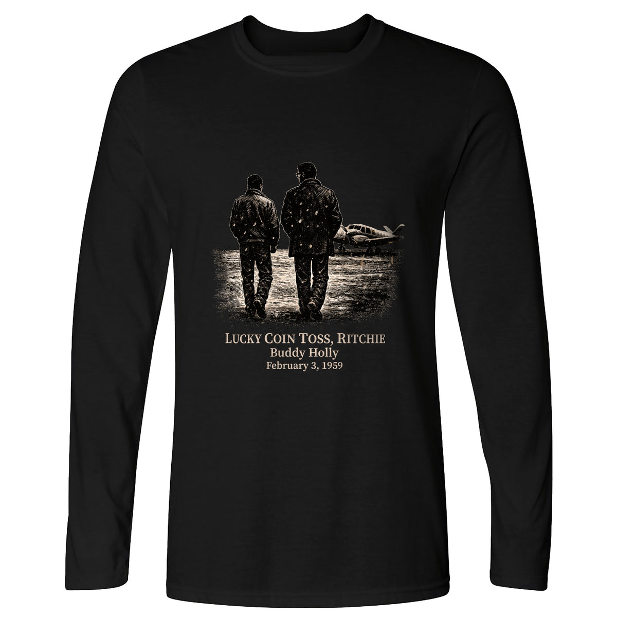 Lucky Coin Toss Long Sleeve T-Shirt