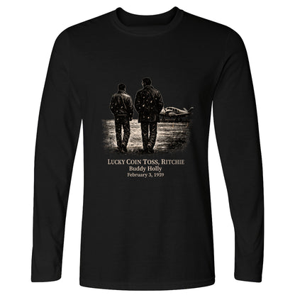 Lucky Coin Toss Long Sleeve T-Shirt
