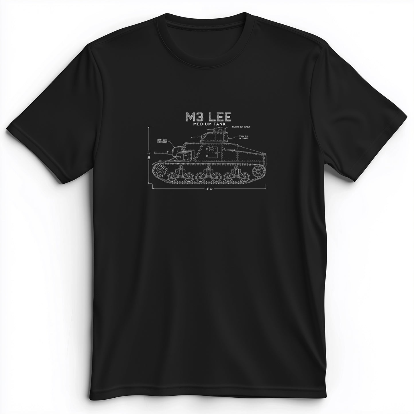 M3 Lee Blueprint Premium Tee