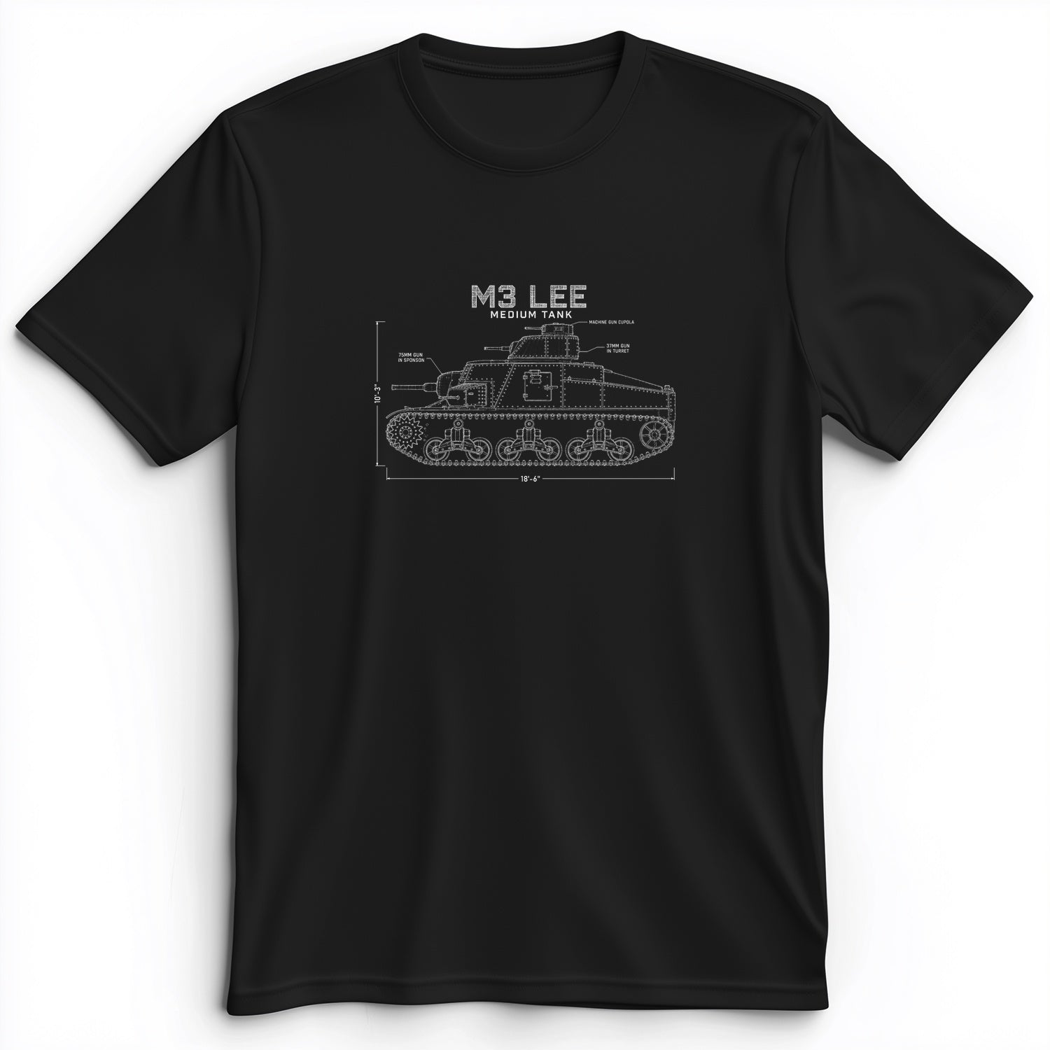 M3 Lee Blueprint Premium Tee