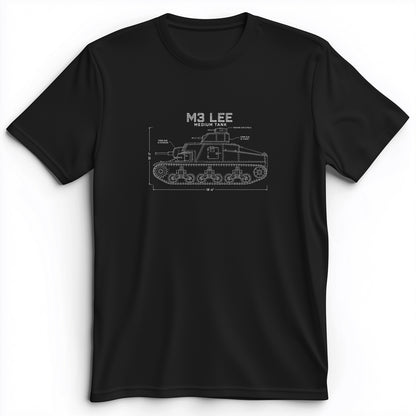 M3 Lee Blueprint Premium Tee