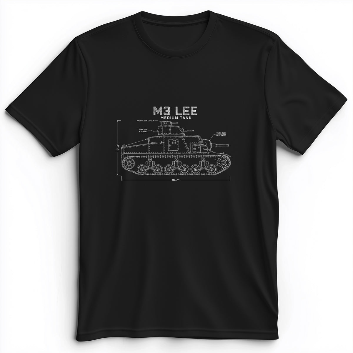 M3 Lee Blueprint Premium Tee