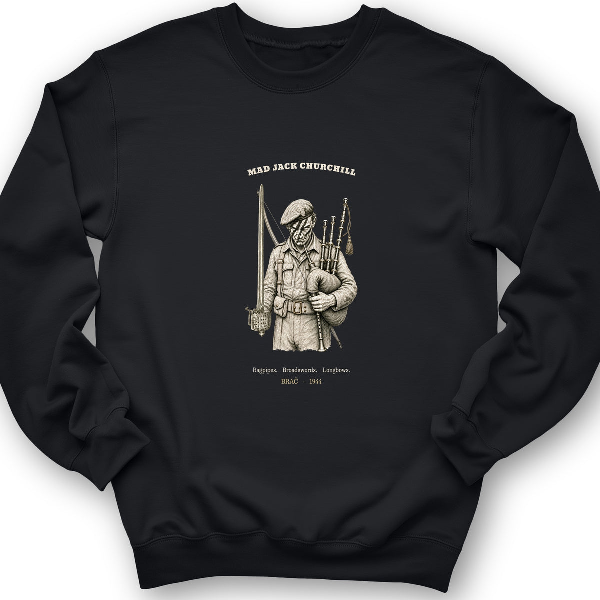 Mad Jack Churchill Crewneck