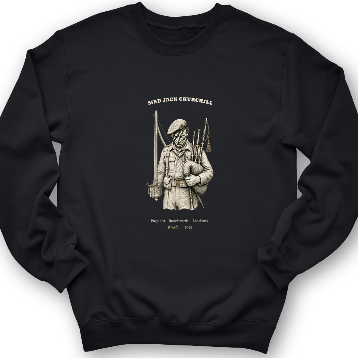Mad Jack Churchill Crewneck