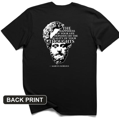 Marcus Aurelius Back Print T-Shirt