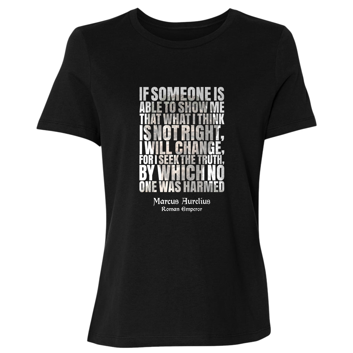 Marcus Aurelius Quote Women's T-Shirt