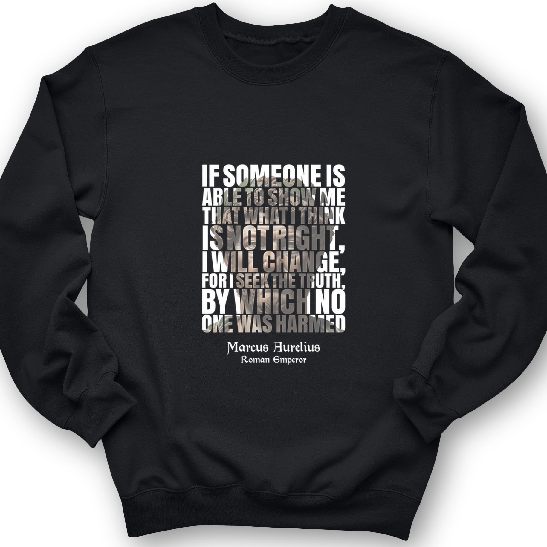 Marcus Aurelius Quote Crewneck