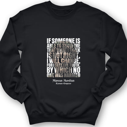 Marcus Aurelius Quote Crewneck